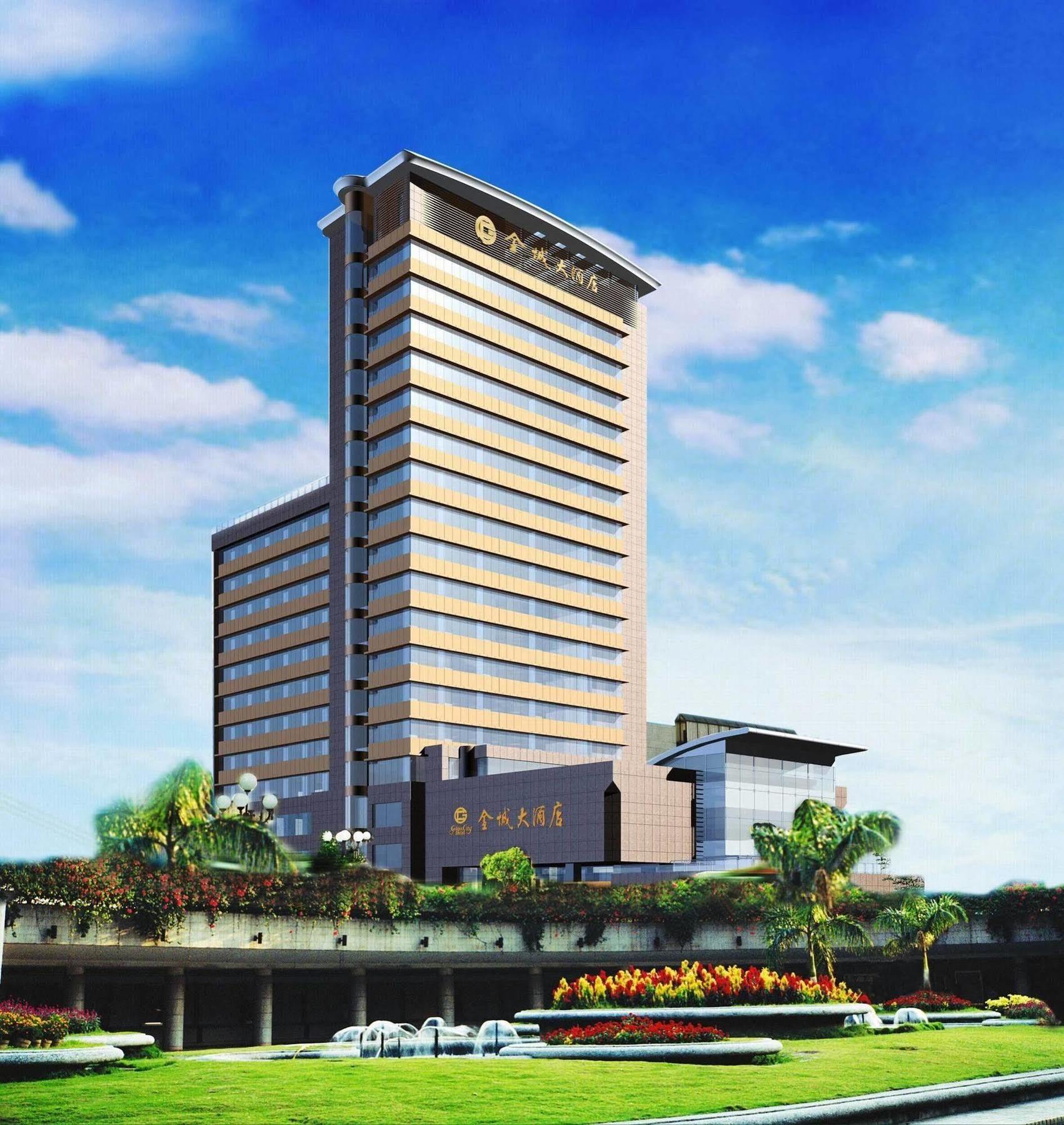 Golden City Hotel Foshan Eksteriør billede